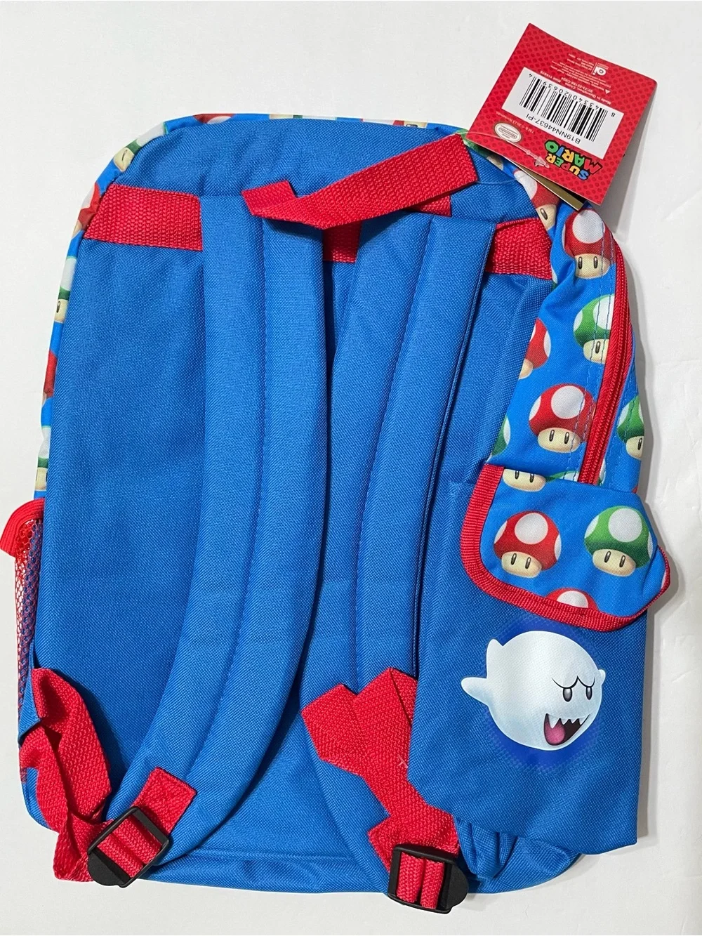 Large Backpack - Nintendo Super Mario - Mario/Luigi Jump Blue 16